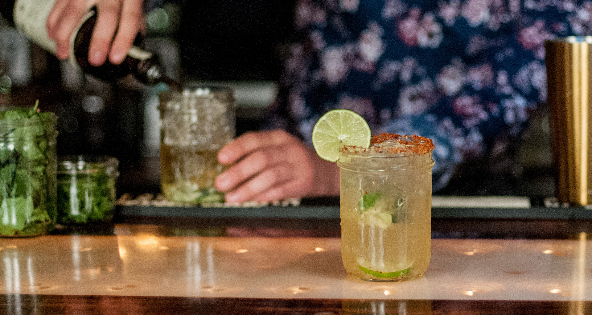 The Baja Reyes cocktail